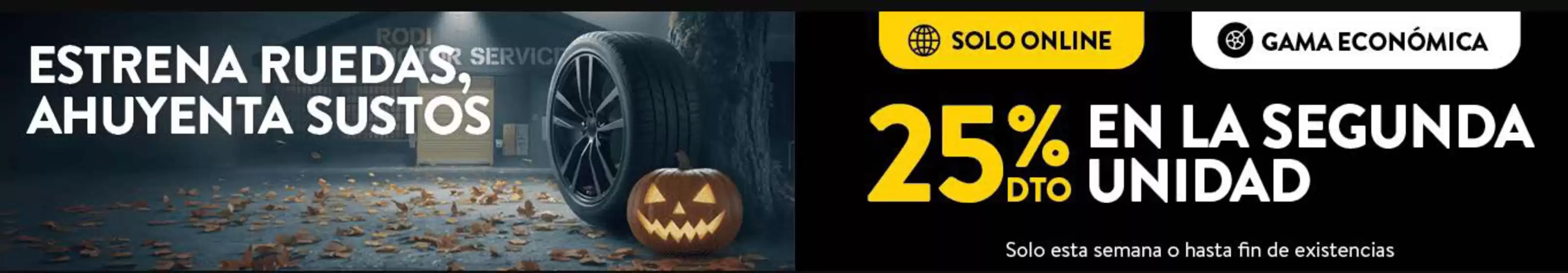 Catálogo Rodi en Outeiro de Rei | Estrena Ruedas, Ahuyenta Sustos | 2025-10-30T00:00:00.000Z - 2025-11-02T00:00:00.000Z