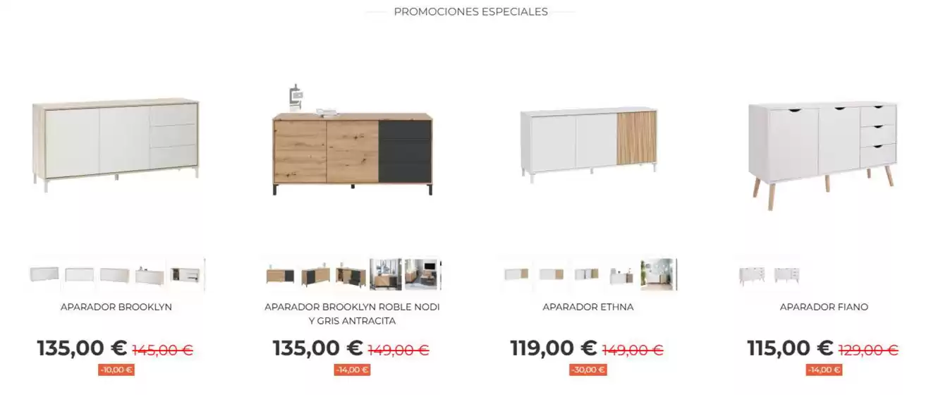 Promociones especiales