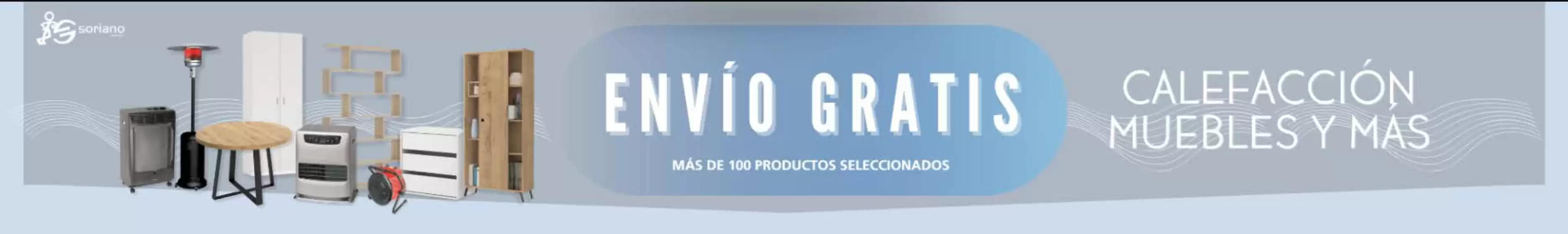 Catálogo Bricolaje Soriano en Ferrol | Envío gratis | 2025-10-30T00:00:00.000Z - 2025-11-12T00:00:00.000Z
