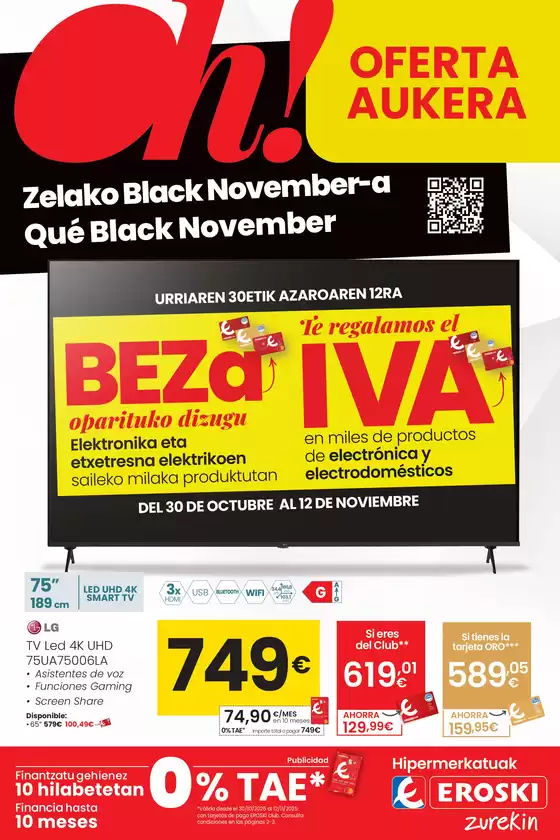 Oh! Qué Black November