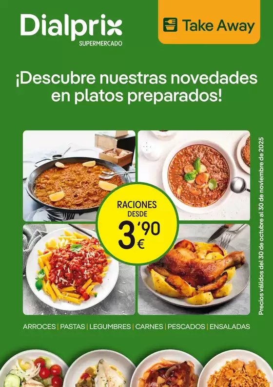 Catálogo Dialprix | ¡Descubre nuestras novedades en platos preparados! | 2025-10-30T00:00:00.000Z - 2025-11-30T00:00:00.000Z