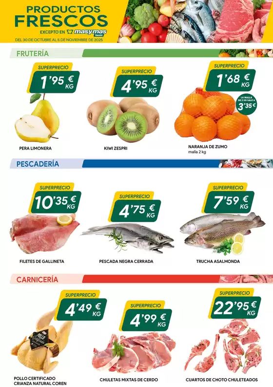 Catálogo Masymas en Arganda del Rey | Del 30 de octubre al 5 de noviembre de 2025 | 2025-10-30T00:00:00.000Z - 2025-11-05T00:00:00.000Z