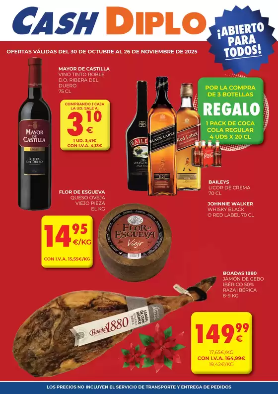 Catálogo CashDiplo en Arganda del Rey | Ofertas válidas del 30 de octubre al 26 de noviembre de 2025 | 2025-10-30T00:00:00.000Z - 2025-11-26T00:00:00.000Z
