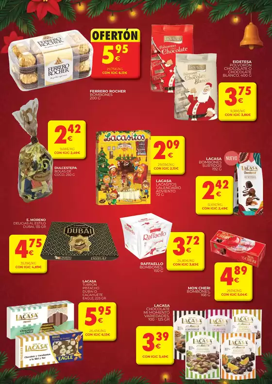 Ofertas válidas del 30 de octubre al 26 de noviembre de 2025