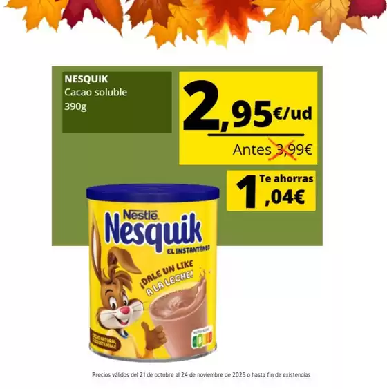 Catálogo Tu Trébol Hipermercados en San Cristobal de la Laguna (Tenerife) | ¡Promociones de otoño en Tu Trébol! | 2025-10-31T00:00:00.000Z - 2025-11-24T00:00:00.000Z