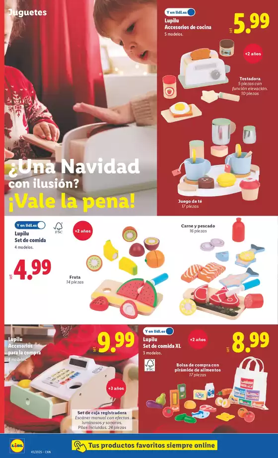 ¡Bazar Lidl! Ofertas válidas del 03/11 al 09/11