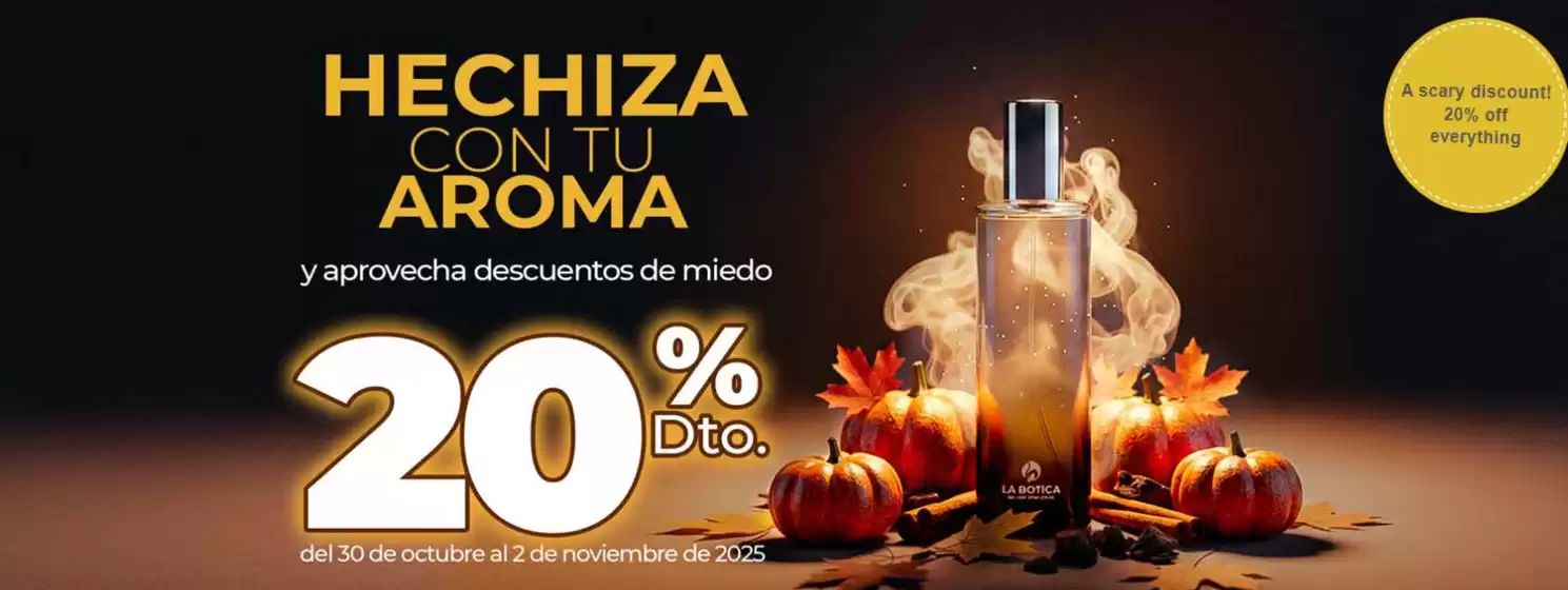 Catálogo La Botica de los Perfumes en Sevilla | Hechiza Con Tu Aroma | 2025-10-31T00:00:00.000Z - 2025-11-02T00:00:00.000Z