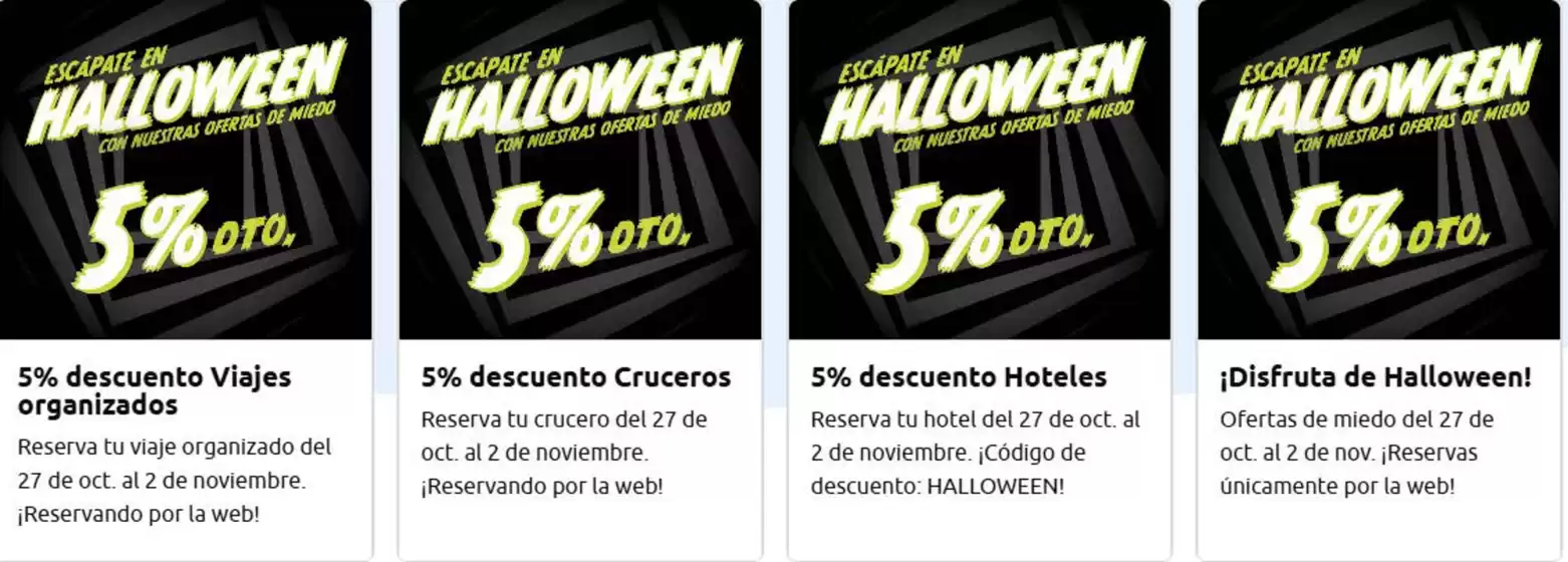 5% de descuento exclusivo en la web