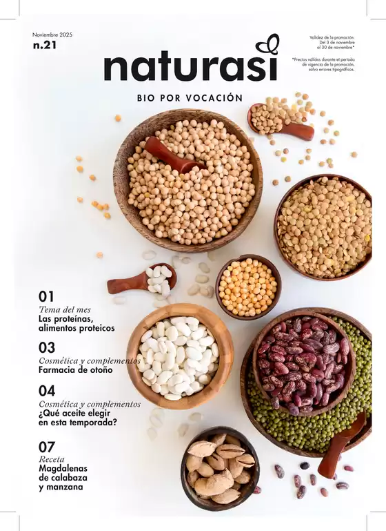 Catálogo NaturaSí en Castellón de la Plana | Bio Por Vocación | 2025-11-03T00:00:00.000Z - 2025-11-30T00:00:00.000Z