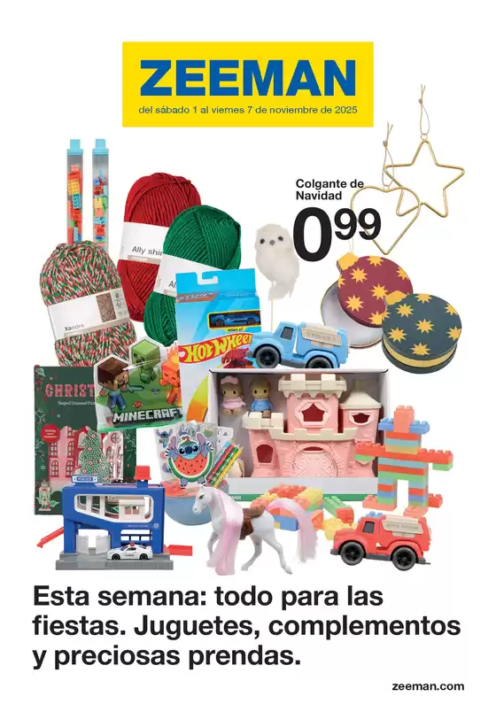 Catálogo ZEEMAN en Madrid | Del sábado 1 al viernes 7 de noviembre de 2025 | 2025-11-01T00:00:00.000Z - 2025-11-07T00:00:00.000Z