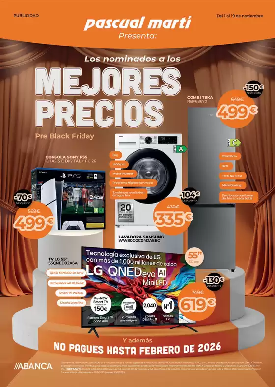 Catálogo Pascual Martí en Usurbil | Los nominados a los mejores precios | 2025-11-01T00:00:00.000Z - 2025-11-30T00:00:00.000Z