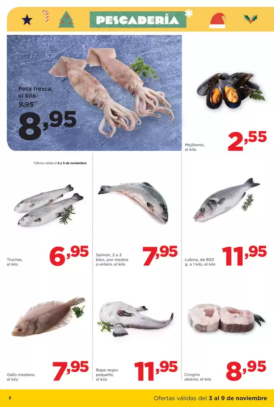 Ofertas válidas en Asturias del 3 al 9 de noviembre