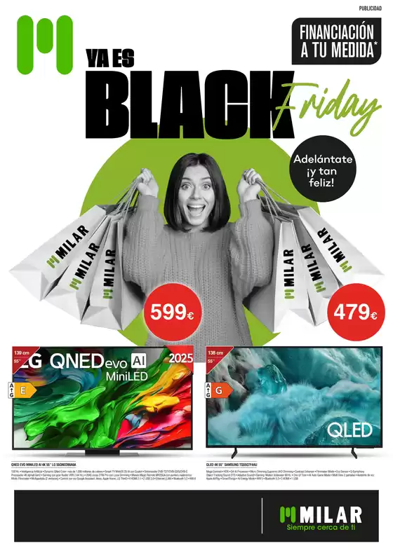 Catálogo Milar en Candelaria | Ya Es Black Friday | 2025-11-03T00:00:00.000Z - 2025-11-23T00:00:00.000Z