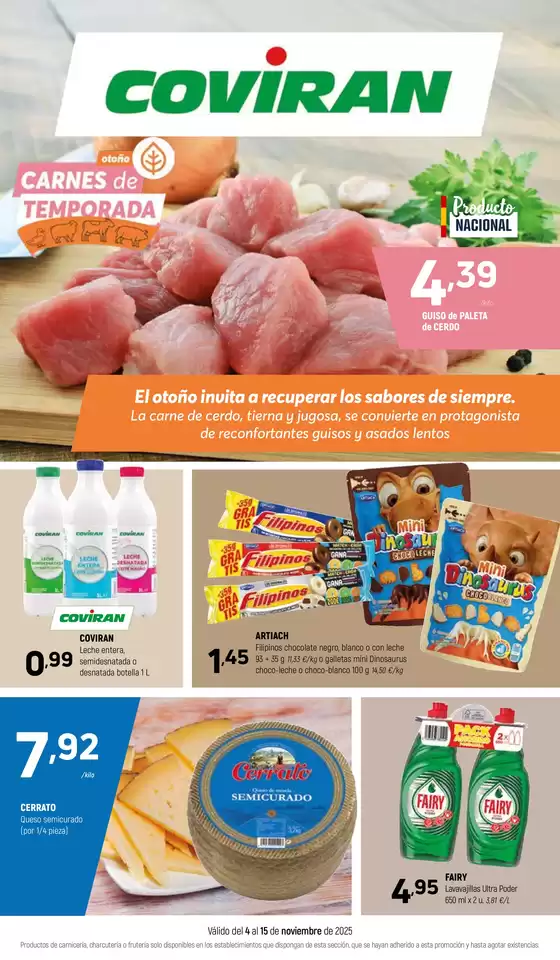 Catálogo Coviran en Badajoz | Válido del 4 al 15 de noviembre de 2025 | 2025-11-04T00:00:00.000Z - 2025-11-15T00:00:00.000Z