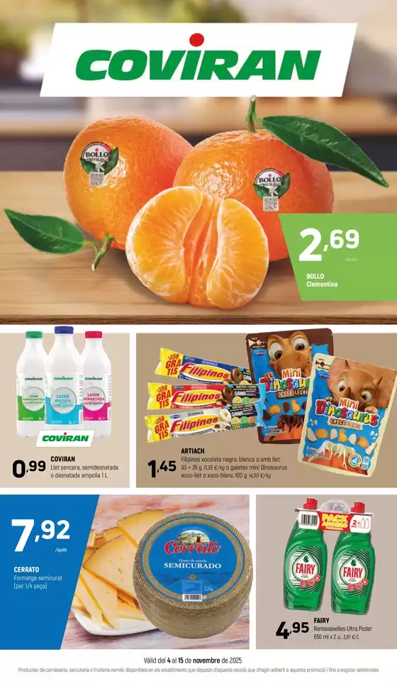 Catálogo Coviran en Badajoz | Vàlid del 4 al 15 de novembre de 2025 | 2025-11-04T00:00:00.000Z - 2025-11-15T00:00:00.000Z