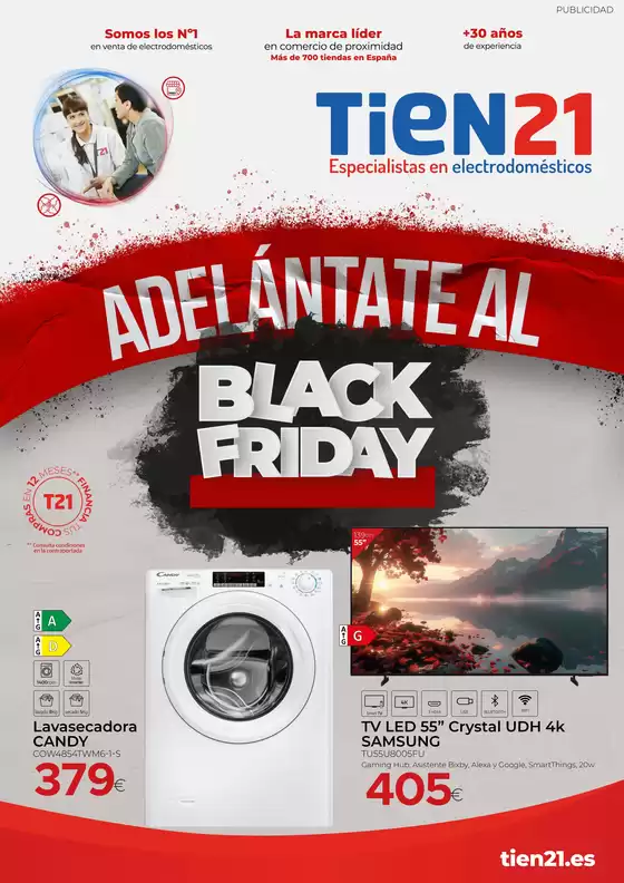 Catálogo Tien 21 en Blanes | Adelántate Al Black Friday  | 2025-11-03T00:00:00.000Z - 2025-11-23T00:00:00.000Z