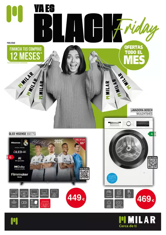 Catálogo Milar en Betanzos | Ya Es Black Friday En Milar 2025 | 2025-11-01T00:00:00.000Z - 2025-11-30T00:00:00.000Z