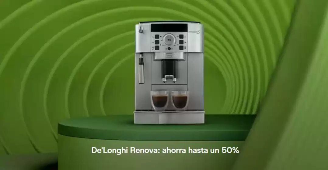 Catálogo De'Longhi en Lleida | Hasta un 50%  | 2025-11-03T00:00:00.000Z - 2025-11-16T00:00:00.000Z