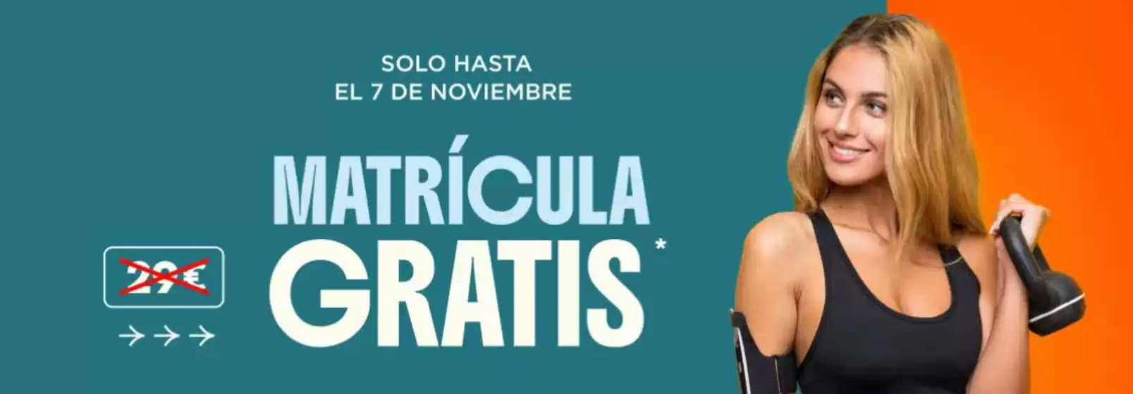 Catálogo VivaGym en Madrid | Matrícula Gratis | 2025-11-03T00:00:00.000Z - 2025-11-07T00:00:00.000Z