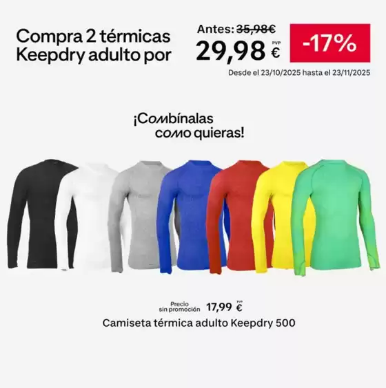 Catálogo Decathlon en Madrid | Ofertas | 2025-11-03T00:00:00.000Z - 2025-11-23T00:00:00.000Z
