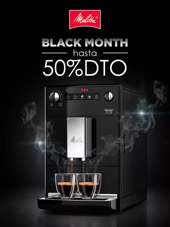 Catálogo Melitta en Soba | Black month hasta 50% DTO | 2025-11-03T00:00:00.000Z - 2025-11-24T00:00:00.000Z