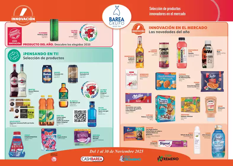 Catálogo Cash Barea en Santiago de Compostela | Innovación NOVIEMBRE 2025 | 2025-11-01T00:00:00.000Z - 2025-11-30T00:00:00.000Z