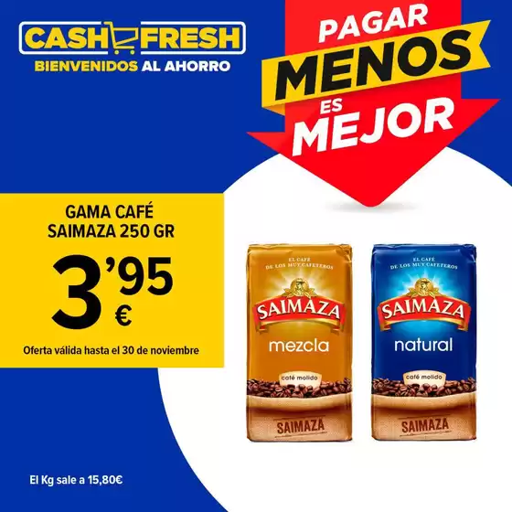 Catálogo Cash Fresh en Santiago de Compostela | Catálogo Cash Fresh | 2025-11-04T00:00:00.000Z - 2025-11-30T00:00:00.000Z
