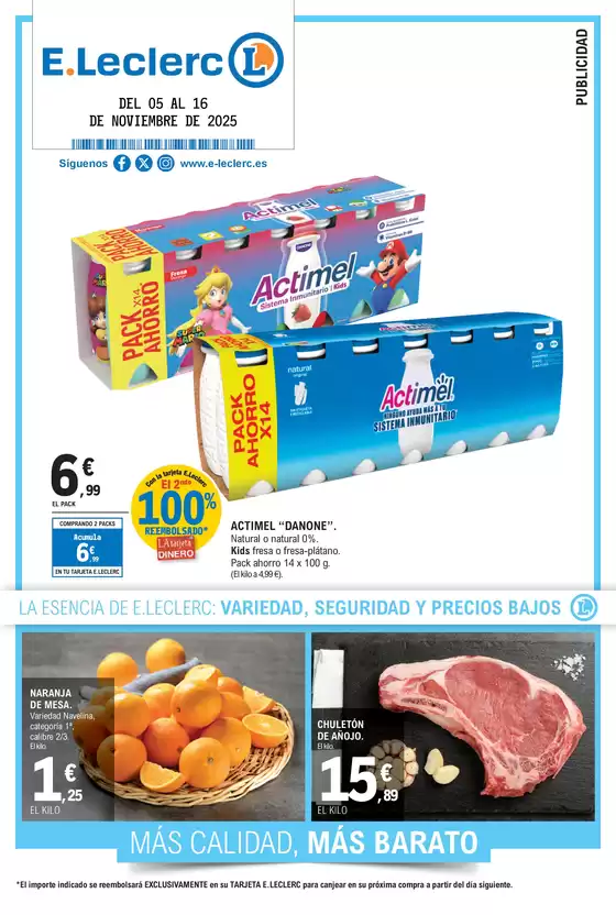 Catálogo E.Leclerc en Alosno | HIPEROFERTAS 16 | 2025-11-05T00:00:00.000Z - 2025-11-16T00:00:00.000Z