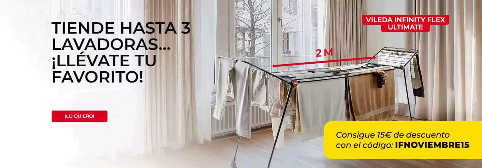 Catálogo Vileda en Arbúcies | Consigue 15€ de descuento | 2025-11-04T00:00:00.000Z - 2025-11-17T00:00:00.000Z