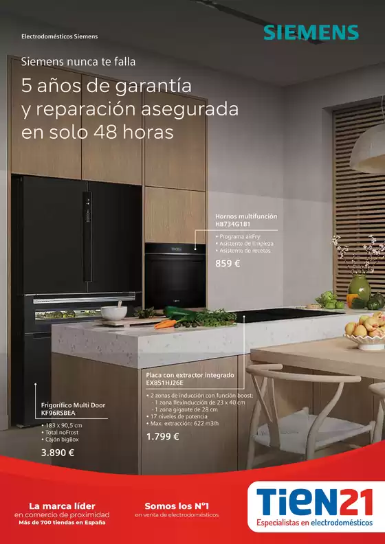 Catálogo Tien 21 en Miranda de Ebro | Siemens | 2025-11-04T00:00:00.000Z - 2025-12-31T00:00:00.000Z