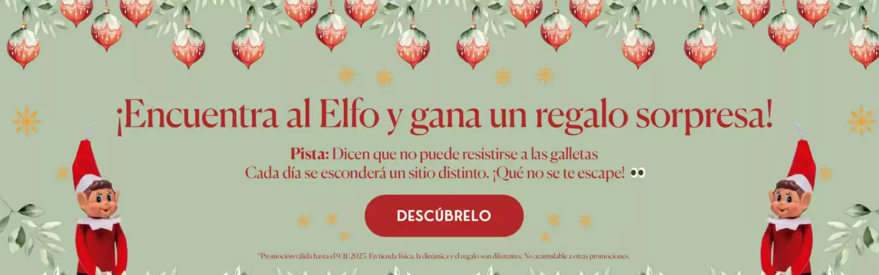 ¡Encuentra al Elfo y gana un regalo sorpresa!