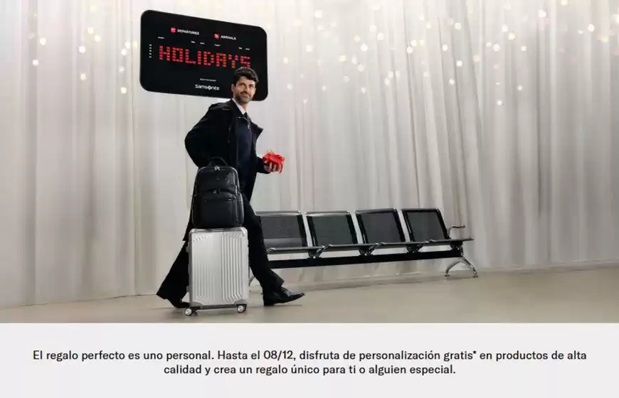 Catálogo Samsonite en Madrid | Personalización Gratis | 2025-11-04T00:00:00.000Z - 2025-12-08T00:00:00.000Z