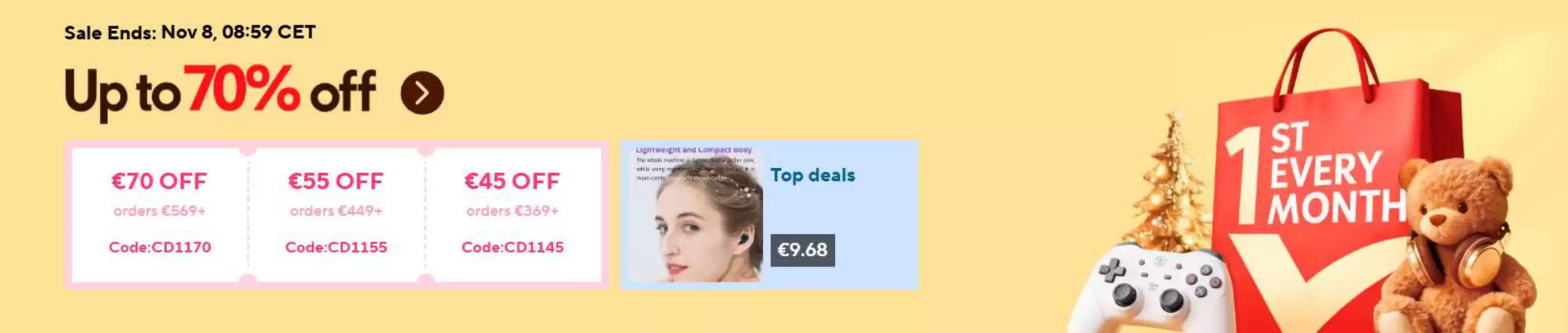 Catálogo Aliexpress en Reus | Rebajas | 2025-11-04T00:00:00.000Z - 2025-11-08T00:00:00.000Z