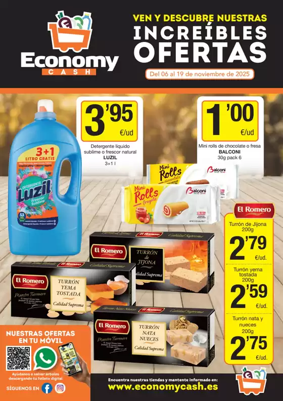 Catálogo Economy Cash en Palacios de la Sierra | Del 06 al 19 de noviembre de 2025 | 2025-11-06T00:00:00.000Z - 2025-11-19T00:00:00.000Z