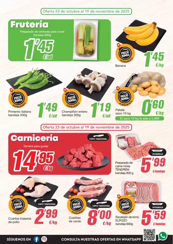 Del 06 al 19 de noviembre de 2025