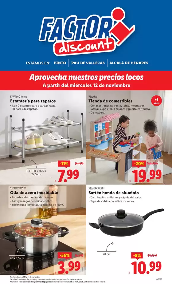 Catálogo FACTORI discount en Valldemossa | Factori discount - Ofertas válidas del 12/11 al 17/11 | 2025-11-12T00:00:00.000Z - 2025-11-17T00:00:00.000Z