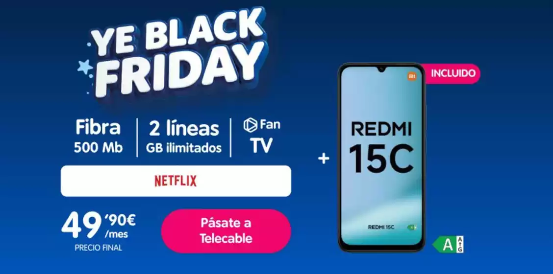 Catálogo Telecable en Viana | Promoción  | 2025-11-05T00:00:00.000Z - 2025-11-20T00:00:00.000Z