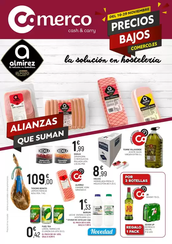 Catálogo Comerco Cash & Carry en Lebrija | Precios Bajos | 2025-11-10T00:00:00.000Z - 2025-11-29T00:00:00.000Z