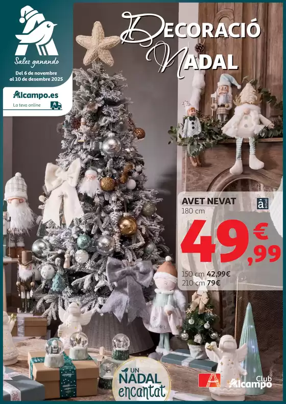 Catálogo Alcampo en Badalona | Decoració Nadal | 2025-11-06T00:00:00.000Z - 2025-12-10T00:00:00.000Z
