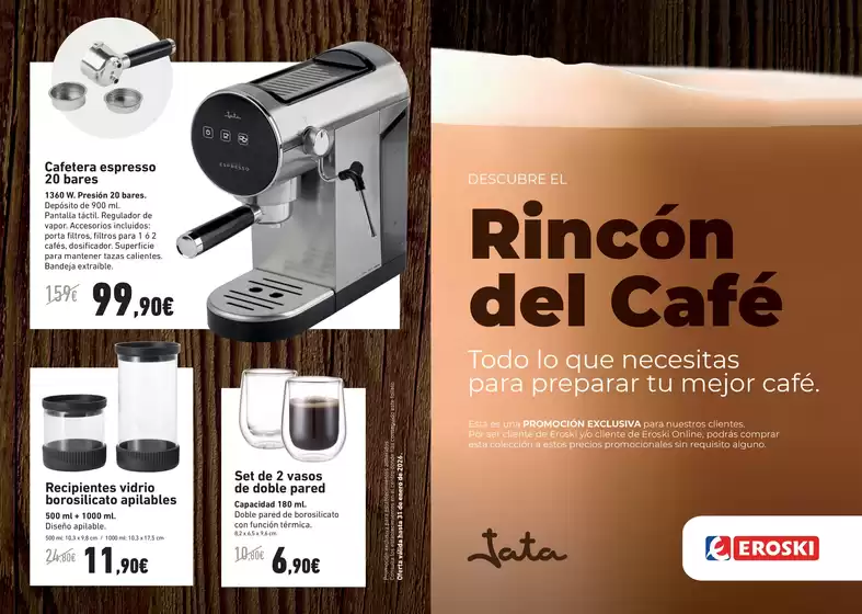 Catálogo Eroski en Guardia | Rincón del café | 2025-11-06T00:00:00.000Z - 2026-01-31T00:00:00.000Z