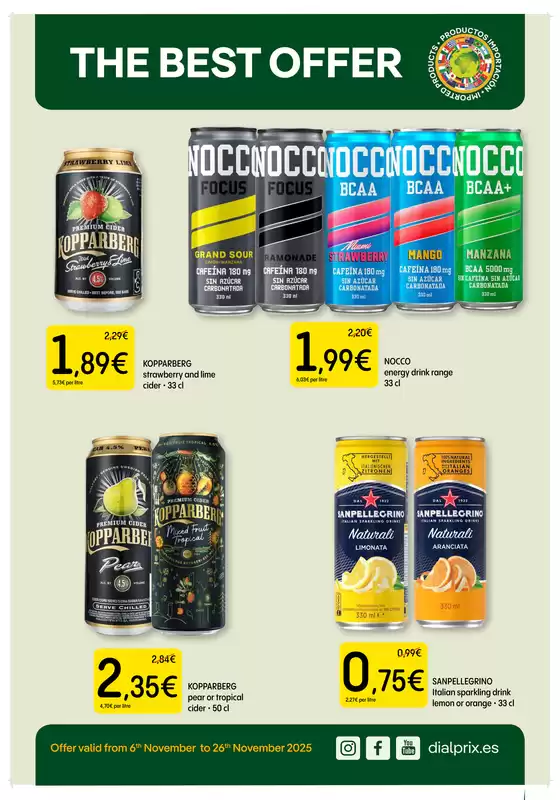 Catálogo Dialprix | The Best Offer | 2025-11-06T00:00:00.000Z - 2025-11-26T00:00:00.000Z