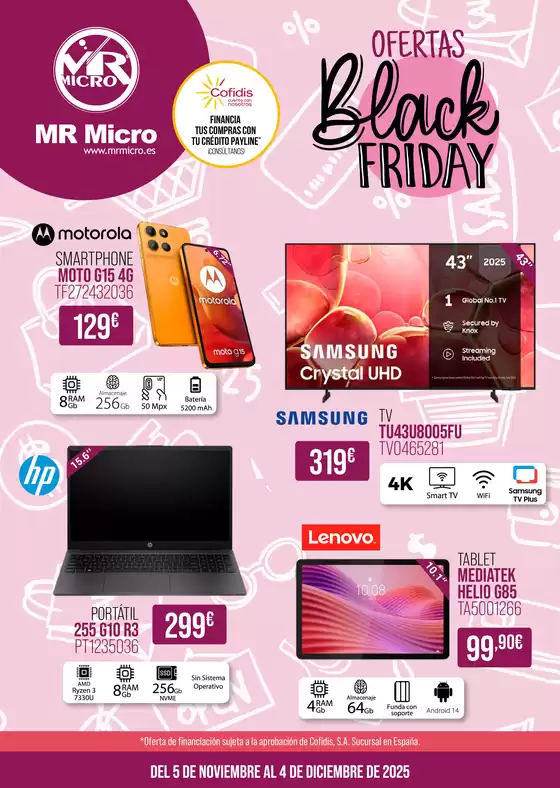 Catálogo MR Micro en Puertollano | Ofertas Black Friday | 2025-11-05T00:00:00.000Z - 2025-12-04T00:00:00.000Z