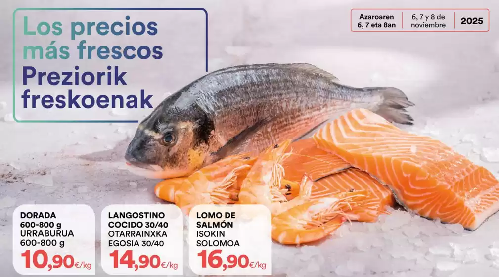 Catálogo SUPER AMARA | ¡Oferta En Pescadería! | 2025-11-07T00:00:00.000Z - 2025-11-08T00:00:00.000Z