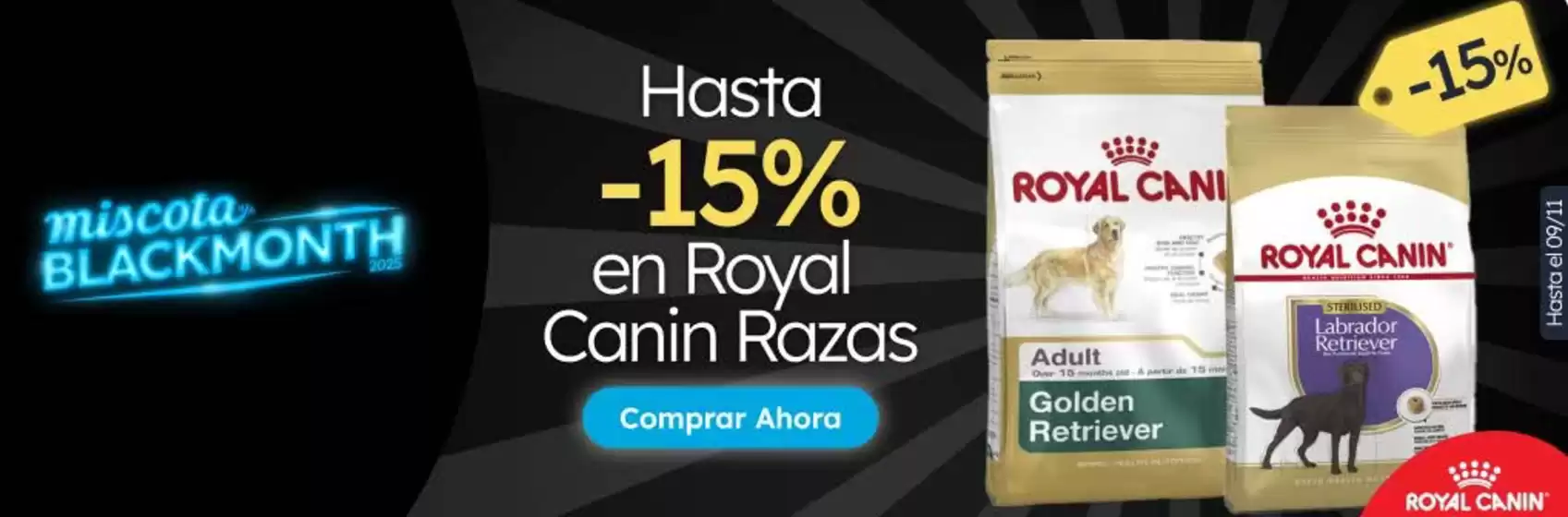 Catálogo Miscota | Hasta -15% | 2025-11-07T00:00:00.000Z - 2025-11-09T00:00:00.000Z