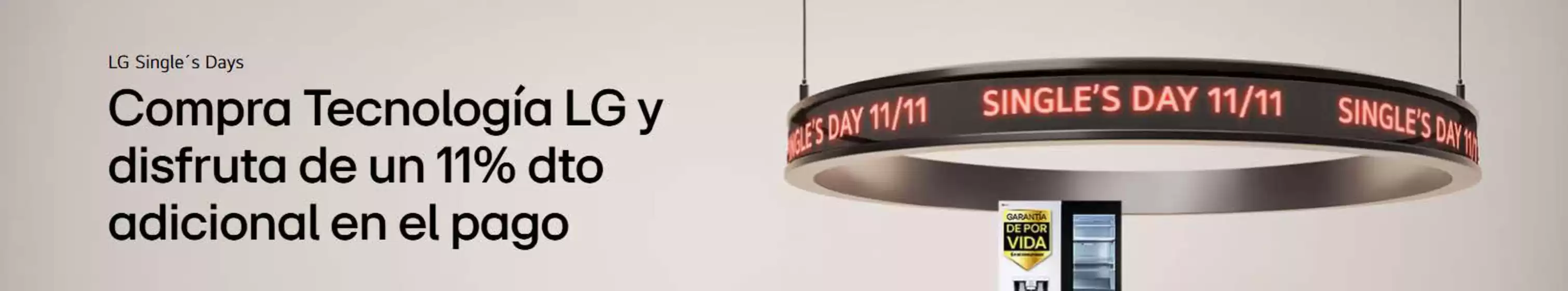 Catálogo LG | LG Single's Days | 2025-11-07T00:00:00.000Z - 2025-11-11T00:00:00.000Z