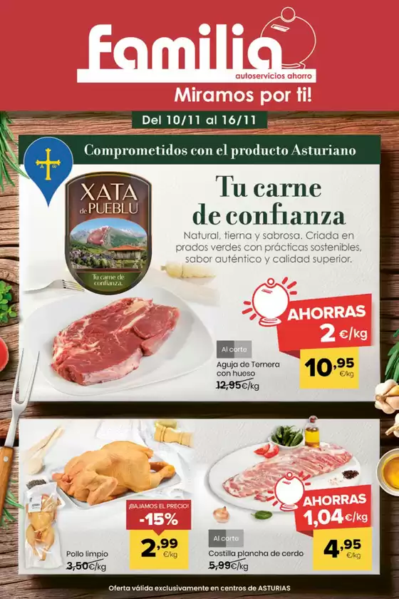 Catálogo Autoservicios Familia en Valls | Comprometidos con el producto Asturiano | 2025-11-10T00:00:00.000Z - 2025-11-16T00:00:00.000Z