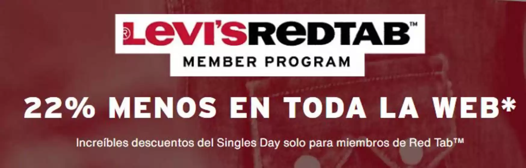 Catálogo Levi's en Vilamarxant | 22% Menos En Toda La Web | 2025-11-07T00:00:00.000Z - 2025-11-13T00:00:00.000Z