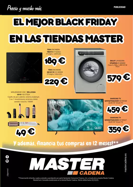 El Mejor Black Friday En Las Tiendas Master