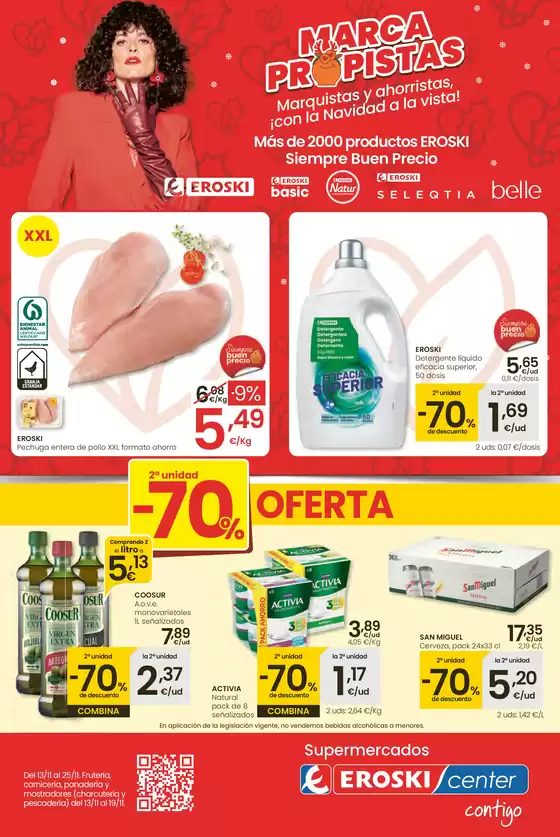 Catálogo Eroski en Cartes | Más de 2000 productos EROSKI, Siempre a buen precio | 2025-11-13T00:00:00.000Z - 2025-11-25T00:00:00.000Z