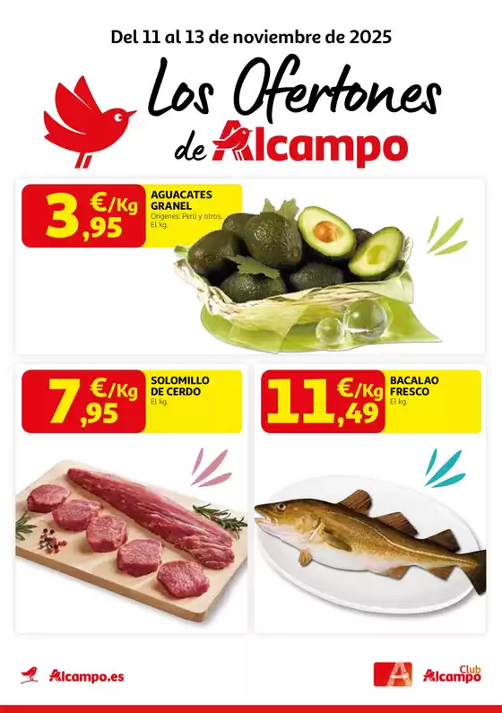 Catálogo Alcampo en Pilar de la Horadada | Del 11 al 13 de noviembre de 2025 | 2025-11-11T00:00:00.000Z - 2025-11-13T00:00:00.000Z